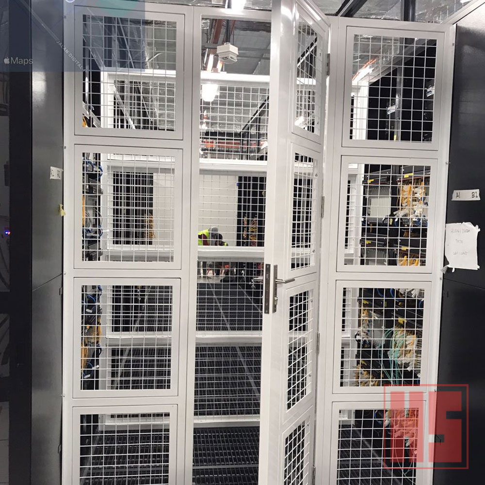 Server rack containment